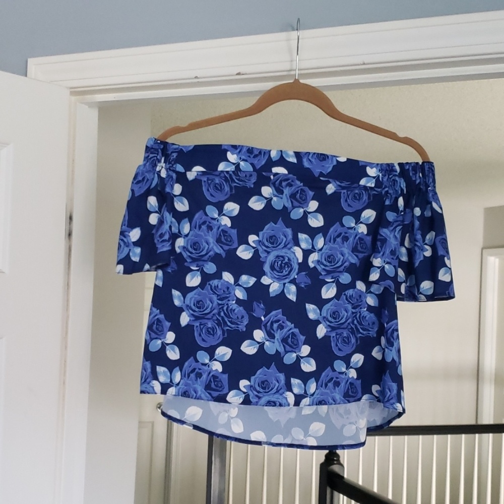 Off the shoulder blouse